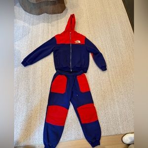 Gucci x North face track suit